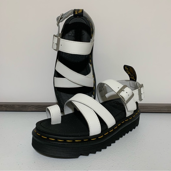 The Dr. Martens Women's Avry Hydro Toe Loop Platform Sandals-Size 6 NWOT - Picture 7 of 10
